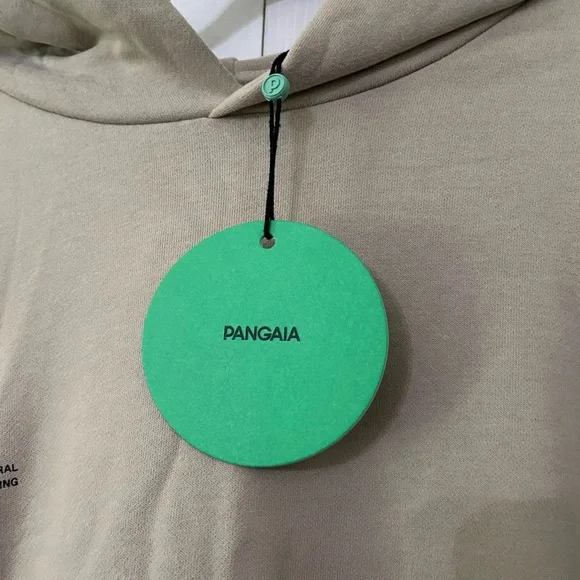 NWT PANGAIA Organic Logo Print Hoodie Sweatshirt L - Picture 8 of 16